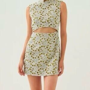 Love Bonito NWT Lace Cutout Mini Dress Size M